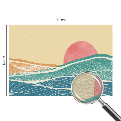 Fotografická tapeta vliesová Mořské vlny