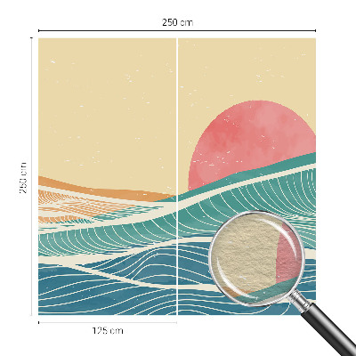 Fotografická tapeta vliesová Mořské vlny