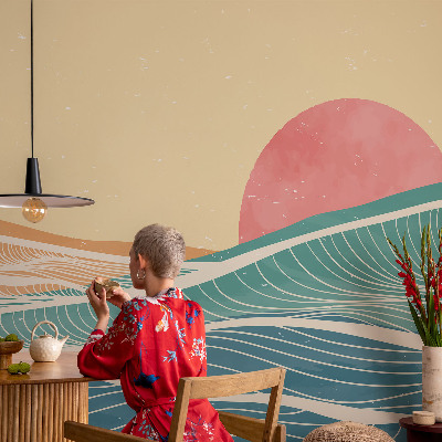 Fotografická tapeta vliesová Mořské vlny