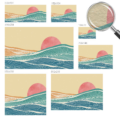 Fotografická tapeta vliesová Mořské vlny