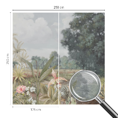 Fototapeta s potiskem na vliesu Exotická krajina