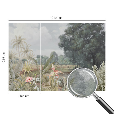 Fototapeta s potiskem na vliesu Exotická krajina