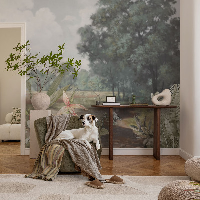 Fototapeta s potiskem na vliesu Exotická krajina