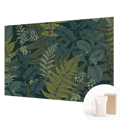 Vliesová fototapeta s potiskem Zelená elegance