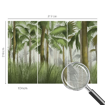 Fototapeta na míru do obýváku Tropický les