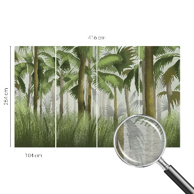 Fototapeta na míru do obýváku Tropický les