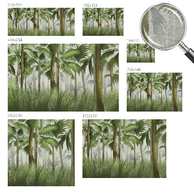 Fototapeta na míru do obýváku Tropický les