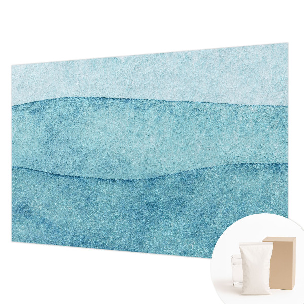 Fototapeta na míru do ložnice Modré vlny