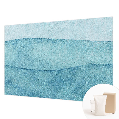 Fototapeta na míru do ložnice Modré vlny