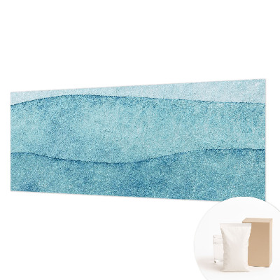 Fototapeta na míru do ložnice Modré vlny