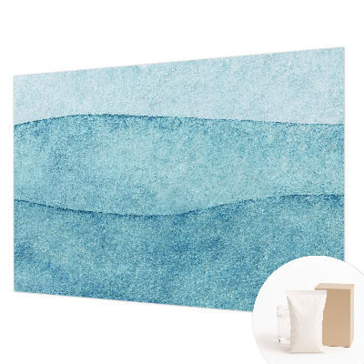 Fototapeta na míru do ložnice Modré vlny