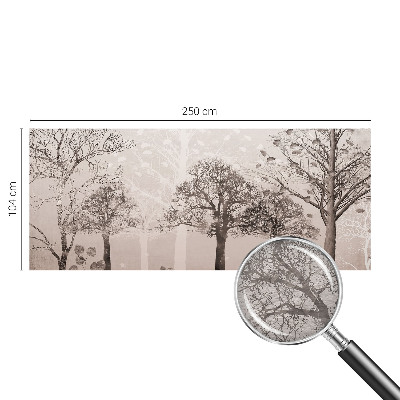 3D fototapeta Křehké stromy