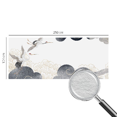 Fototapeta na zeď Jeřábi za letu