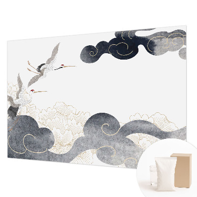 Fototapeta na zeď Jeřábi za letu