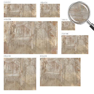 Vliesová fototapeta na zeď Historické ozdoby