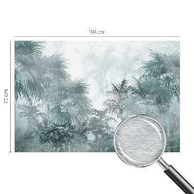 Vliesová fototapeta do obýváků Exotická zelená