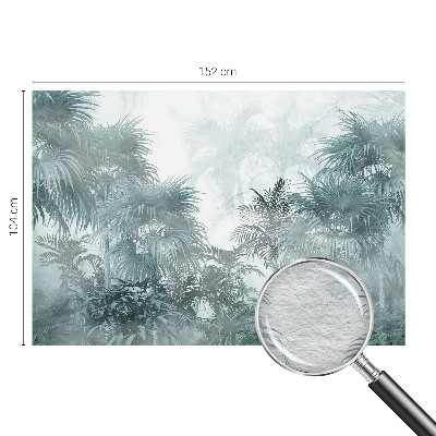 Vliesová fototapeta do obýváků Exotická zelená