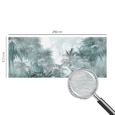 Vliesová fototapeta do obýváků Exotická zelená