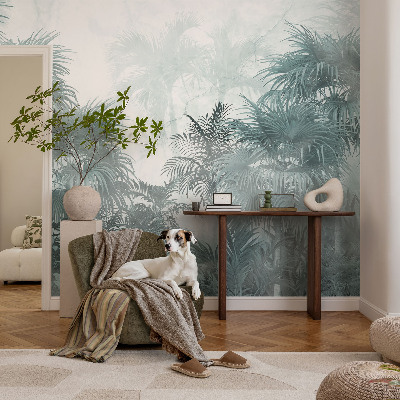 Vliesová fototapeta do obýváků Exotická zelená