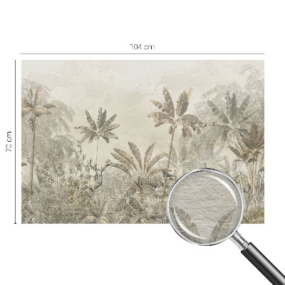 Vliesová fototapeta pro děti Tropická džungle