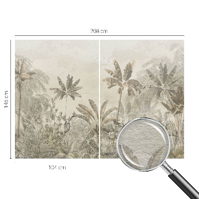 Vliesová fototapeta pro děti Tropická džungle