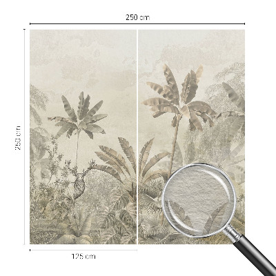 Vliesová fototapeta pro děti Tropická džungle