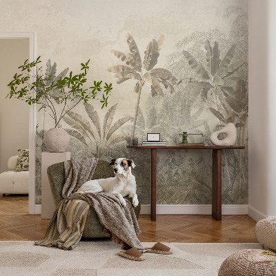 Vliesová fototapeta pro děti Tropická džungle