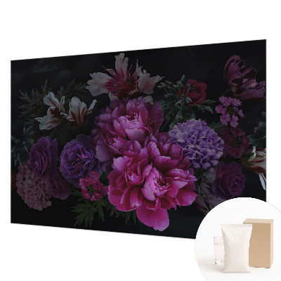 Fototapeta s potiskem na vliesu Květinová elegance
