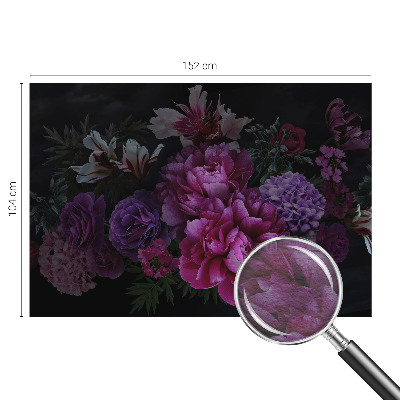 Fototapeta s potiskem na vliesu Květinová elegance
