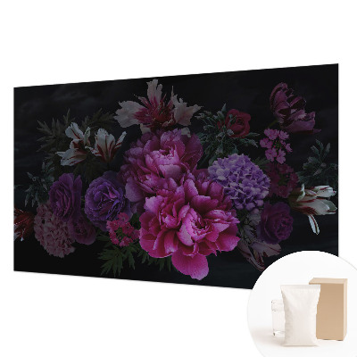 Fototapeta s potiskem na vliesu Květinová elegance