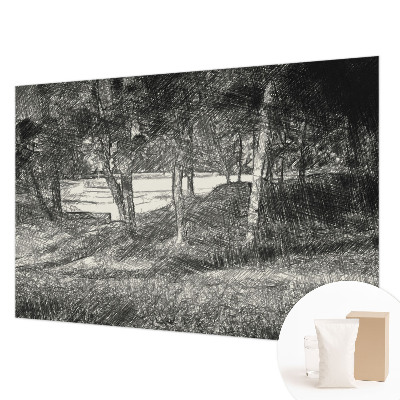 Moderní fototapeta na míru Klidná krajina