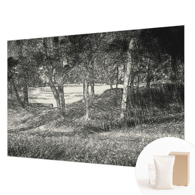 Moderní fototapeta na míru Klidná krajina