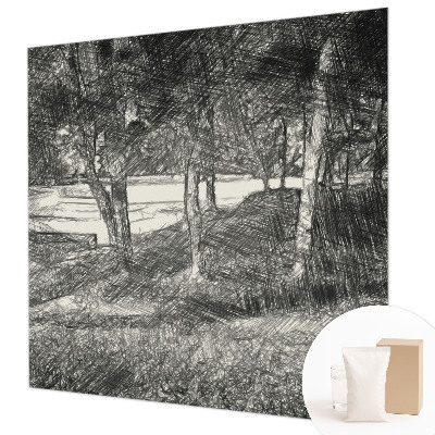 Moderní fototapeta na míru Klidná krajina