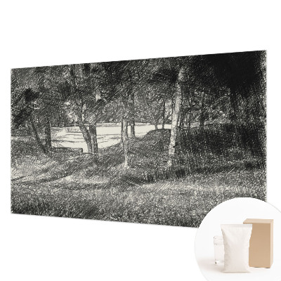 Moderní fototapeta na míru Klidná krajina