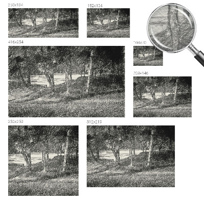 Moderní fototapeta na míru Klidná krajina