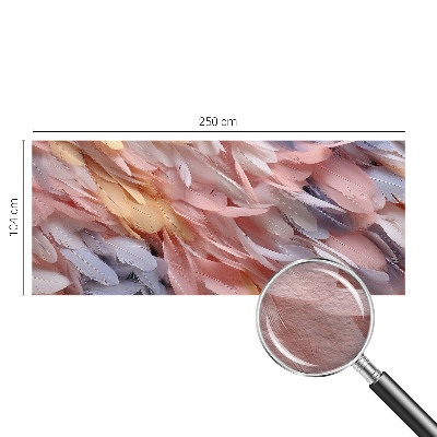 Vliesová fototapeta s potiskem Pastelové peří