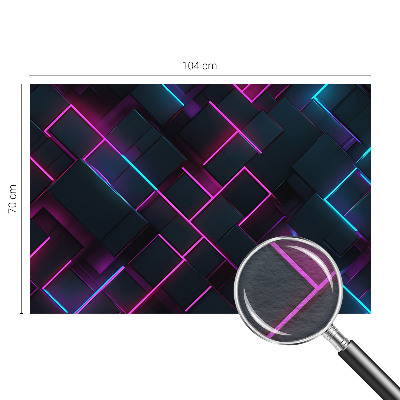 3D fototapeta Neonová geometrie