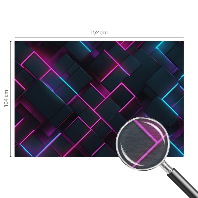 3D fototapeta Neonová geometrie