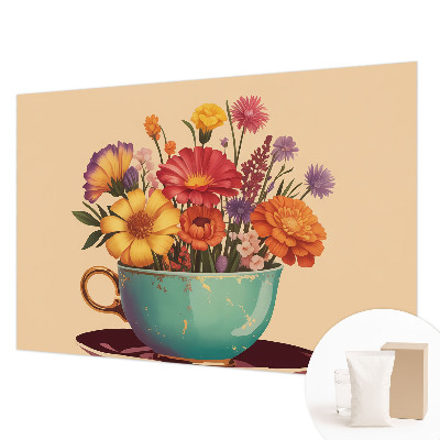 Fototapeta do ložnice Barevná kytice