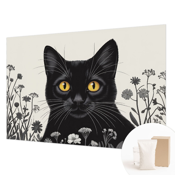 Vliesová fototapeta do obýváků Kočičí květiny