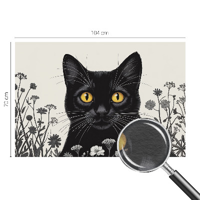 Vliesová fototapeta do obýváků Kočičí květiny