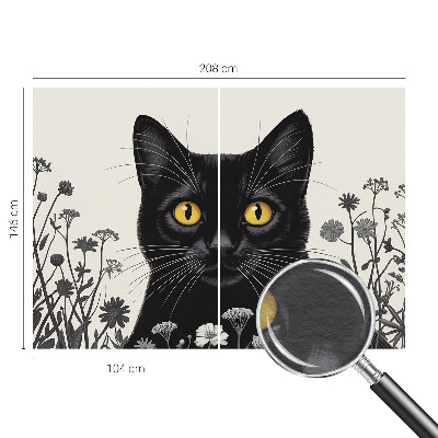 Vliesová fototapeta do obýváků Kočičí květiny