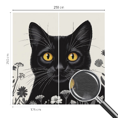 Vliesová fototapeta do obýváků Kočičí květiny