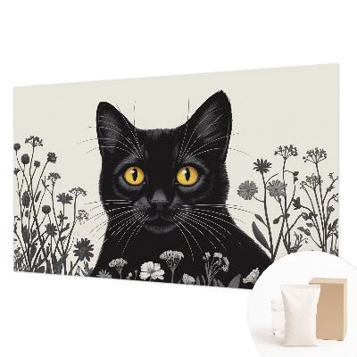 Vliesová fototapeta do obýváků Kočičí květiny