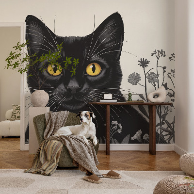 Vliesová fototapeta do obýváků Kočičí květiny