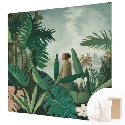 Moderní fototapeta na míru Exotická džungle