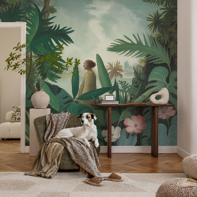 Moderní fototapeta na míru Exotická džungle