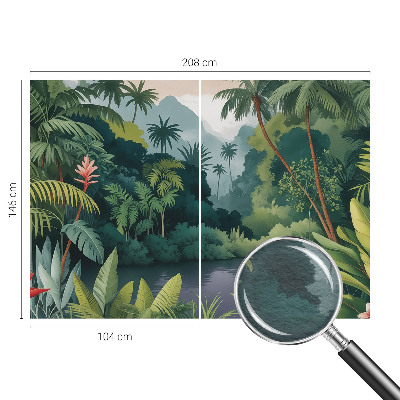 Vliesová fototapeta na zeď Exotické scenérie