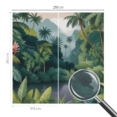 Vliesová fototapeta na zeď Exotické scenérie