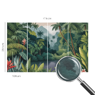 Vliesová fototapeta na zeď Exotické scenérie